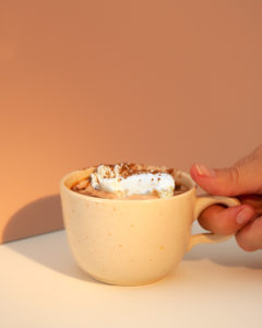 Dark Chocolate and Ginger CBD Bitters Hot Cocoa